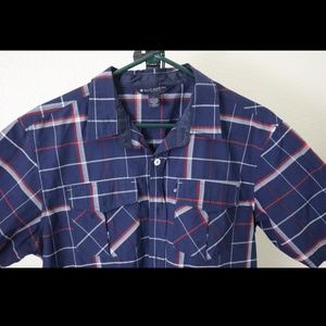 Vintage ROCAWEAR tartan oxford shirt